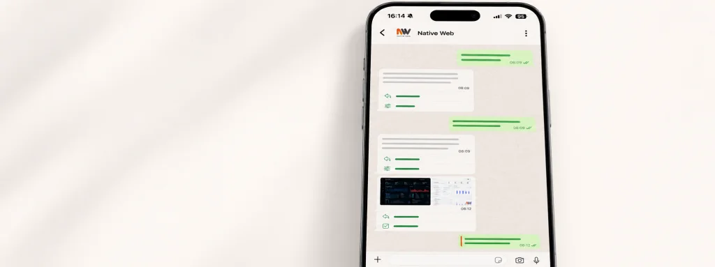 Illustration de l'article Publiez vos chantiers sur les réseaux sociaux depuis WhatsApp